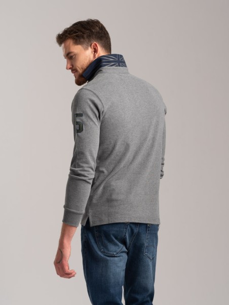 Vaqueros elásticos de 5 bolsillos para hombre denim medio