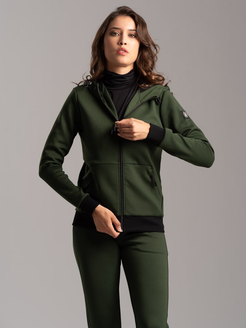 Felpa 2025 militare donna