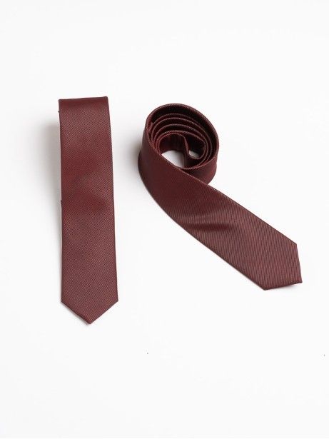 Cravatta moda microrigata effetto lurex cangiante