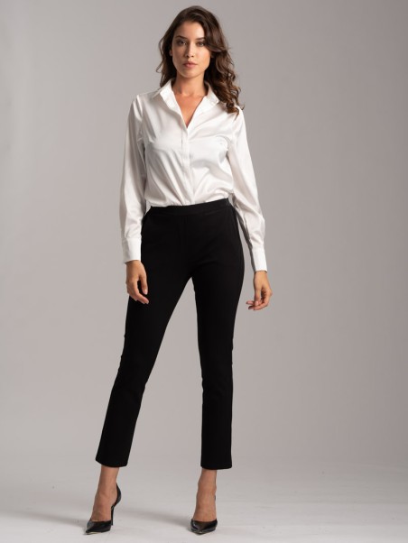 Camicia donna in Satin linea classica