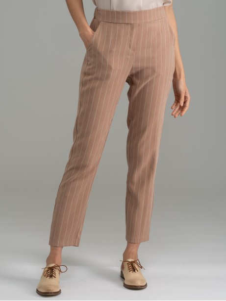 Pantalones de raya diplomática para mujer 2