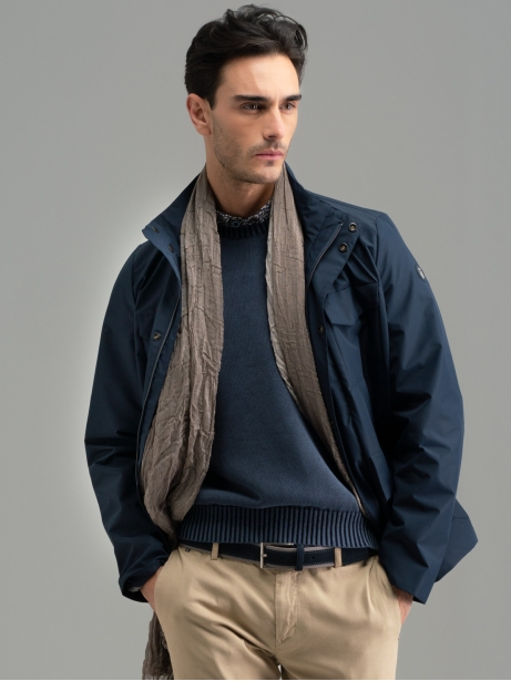 Bufanda arrugada de 4 capas para hombre 2