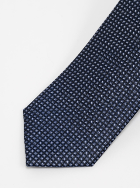 Corbata de hombre a cuadros azules