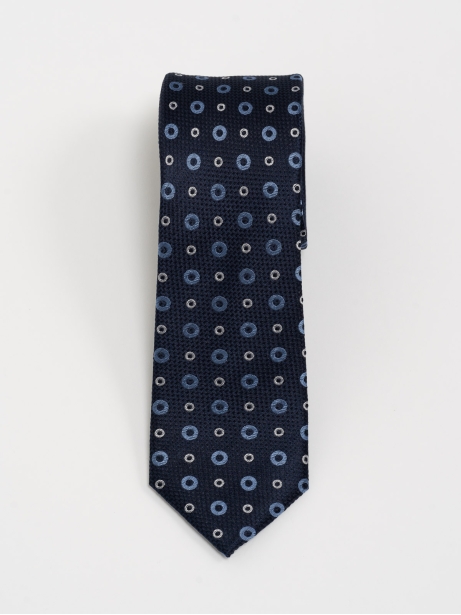 Cravatta uomo doppio pois