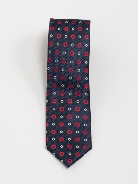 Cravatta uomo doppio pois
