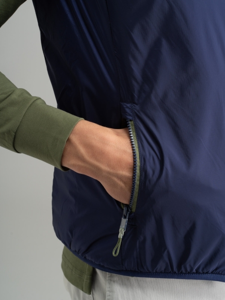 Chaqueta ligera sin mangas para hombre 100 g