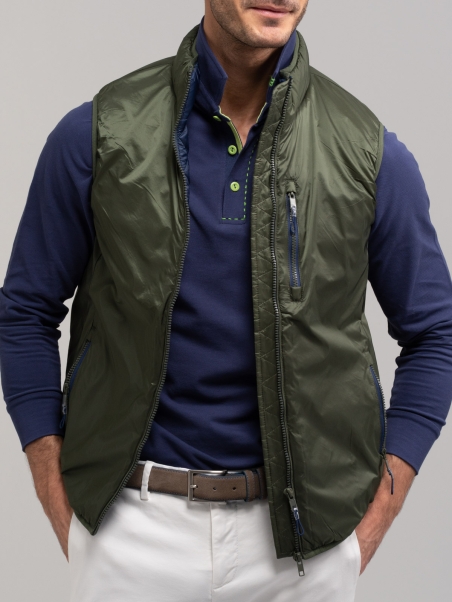 Chaqueta ligera sin mangas para hombre 100 g