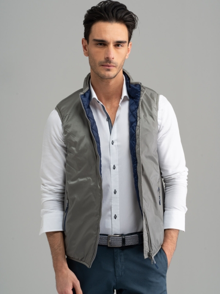Chaqueta ligera sin mangas para hombre 100 g