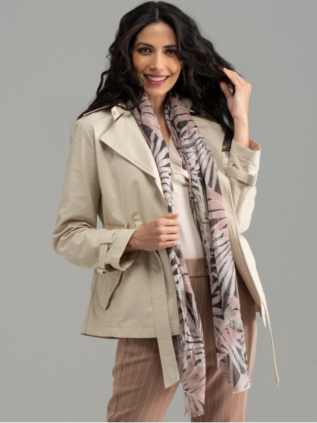 Pañuelo estampado jungla de mujer