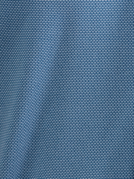 Camisa hombre TECNO azul claro cuello semifrancés