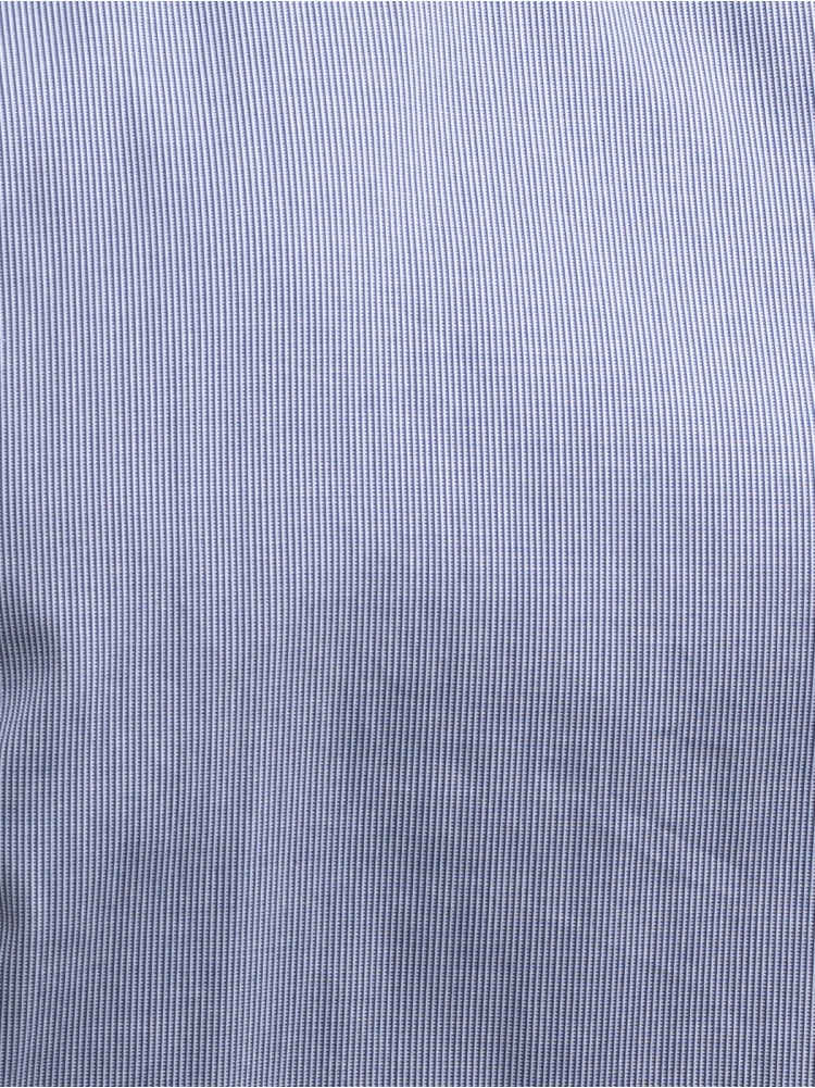 Camisa hombre azul media manga cuello abotonado
