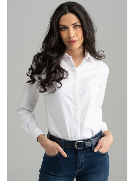 Camisa lisa de mujer...