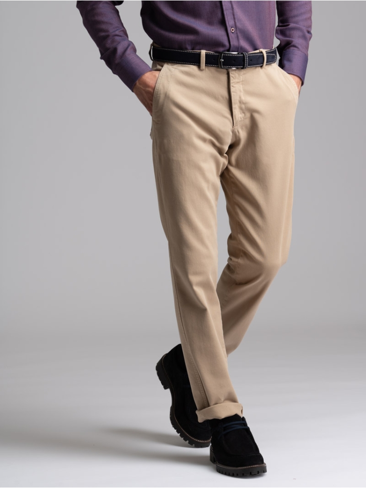 Pantalone uomo fatigue in Broken Twill