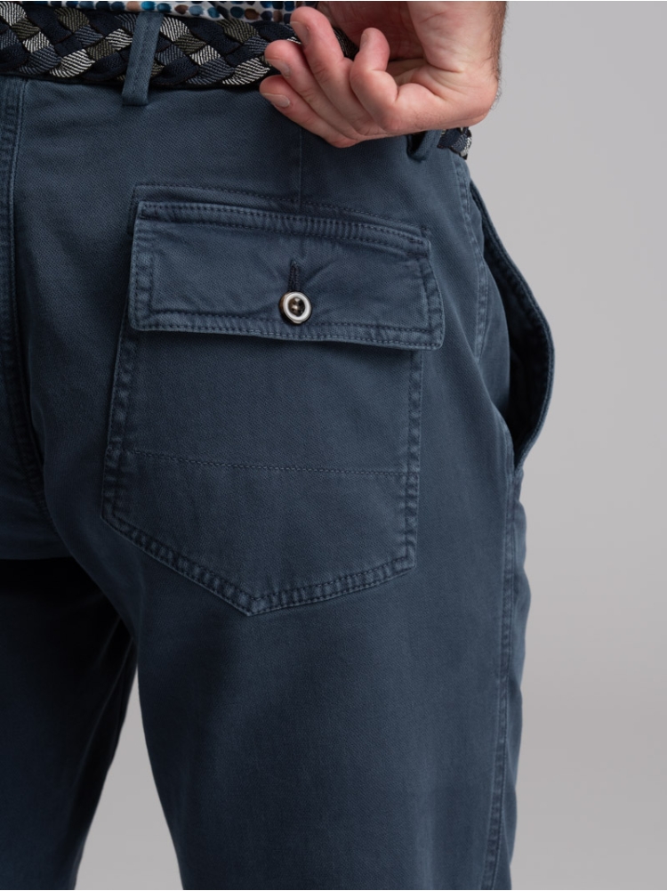 Pantalone uomo fatigue in Broken Twill