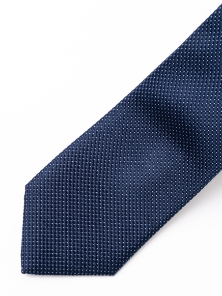 Corbata de caballero de seda con textura bicolor
