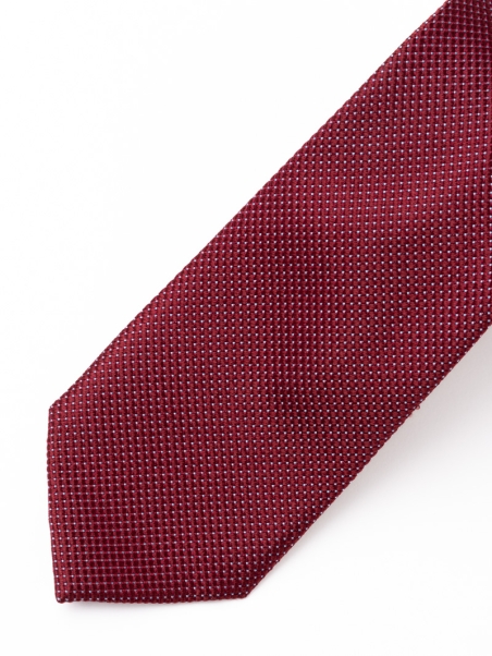 Corbata de caballero de seda con textura bicolor