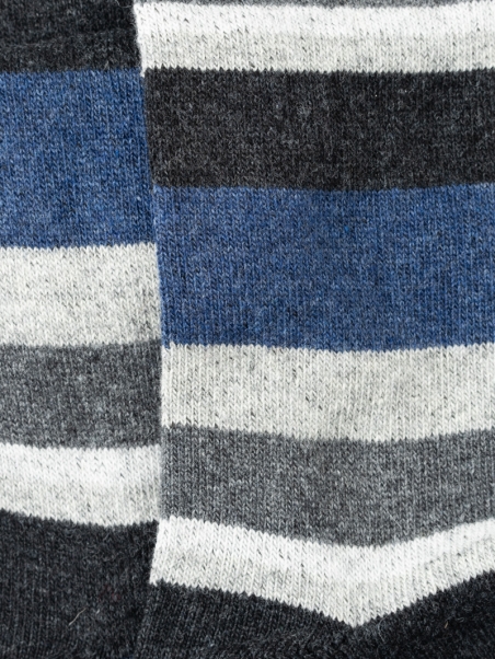 Calcetines de cachemira multicolor para hombre