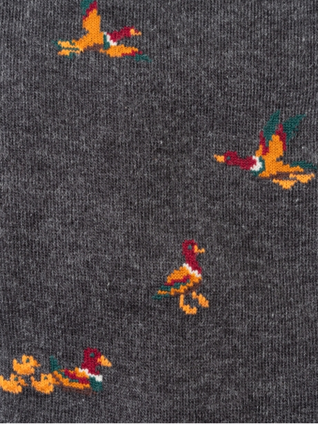 Calcetines estampados de hombre con patito 2