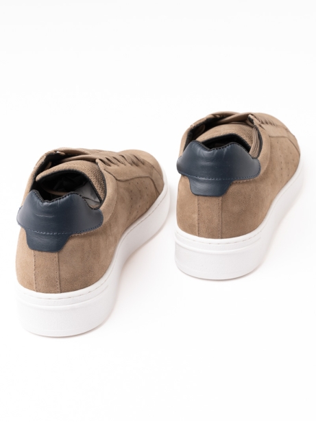 Zapato de cordones para hombre en ante texturizado 2