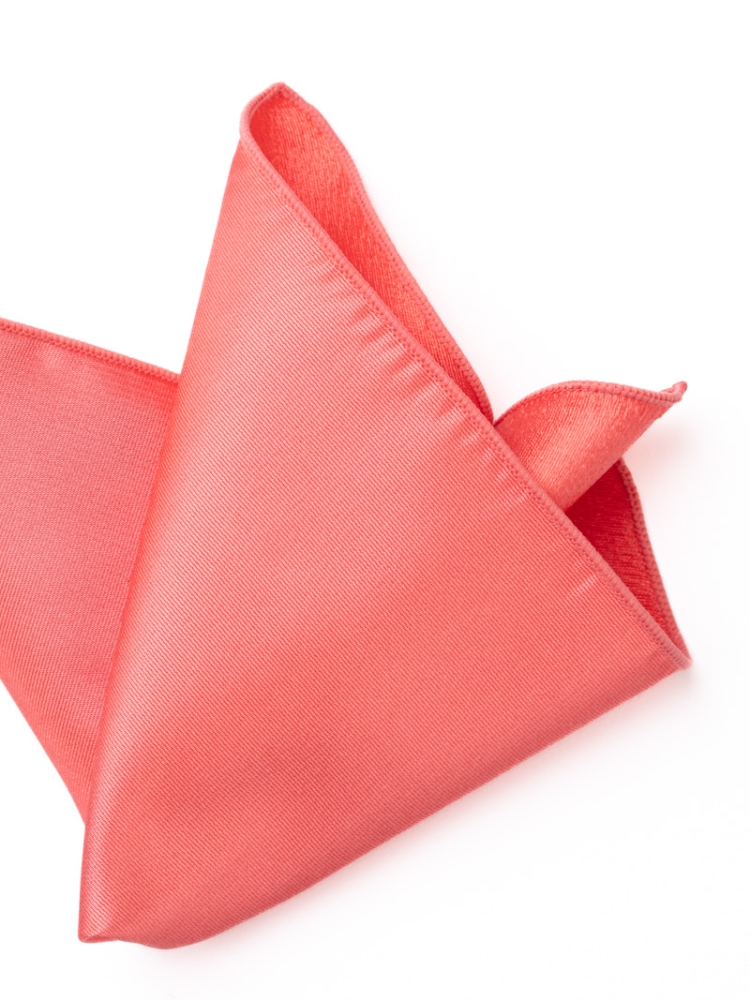Bolso de mano para hombre en gabardina de seda de color sólido
