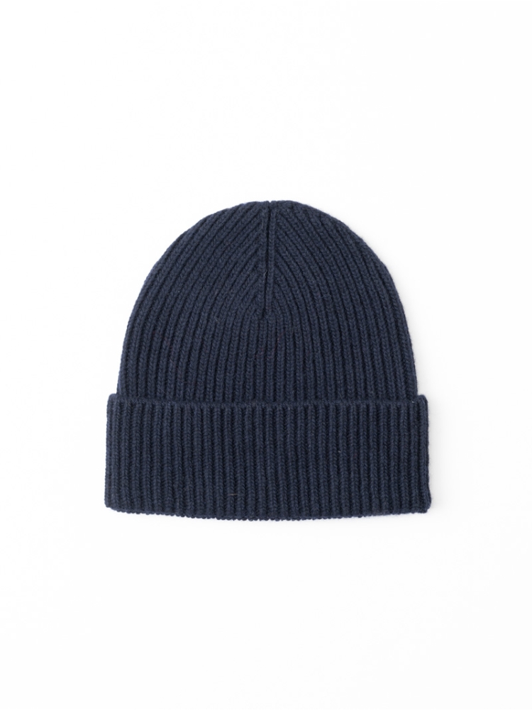 Gorro de lana para hombre con trenza