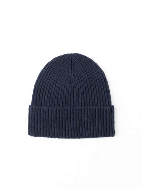 Gorro de lana para hombre con trenza