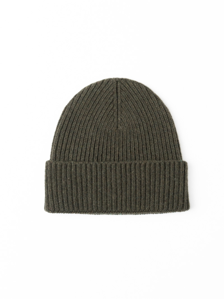 Gorro de lana para hombre con trenza
