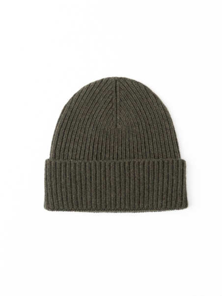 Gorro de lana para hombre con trenza