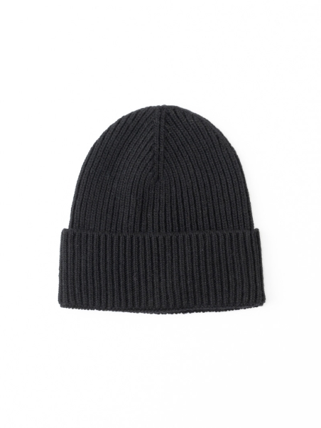 Gorro de lana para hombre con trenza