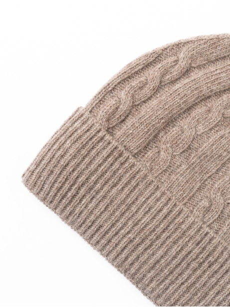 Gorro de lana de canalé para hombre 2
