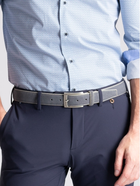 Pantalón chino TECNO efecto crepé, hombre