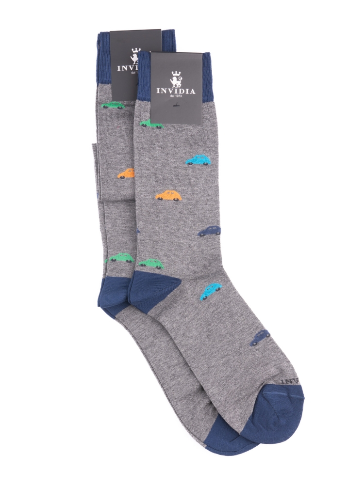 Calcetines de hombre con diseño de coche de juguete