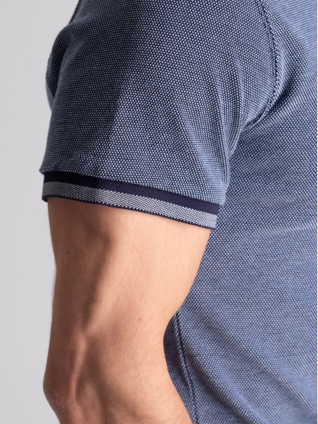 Polo de media manga de cuatro hilos para hombre