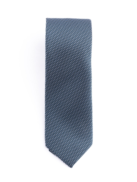 Corbata de caballero de seda tricolor