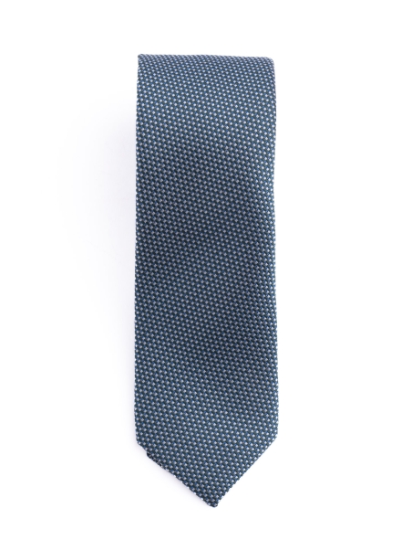 Corbata de caballero de seda tricolor