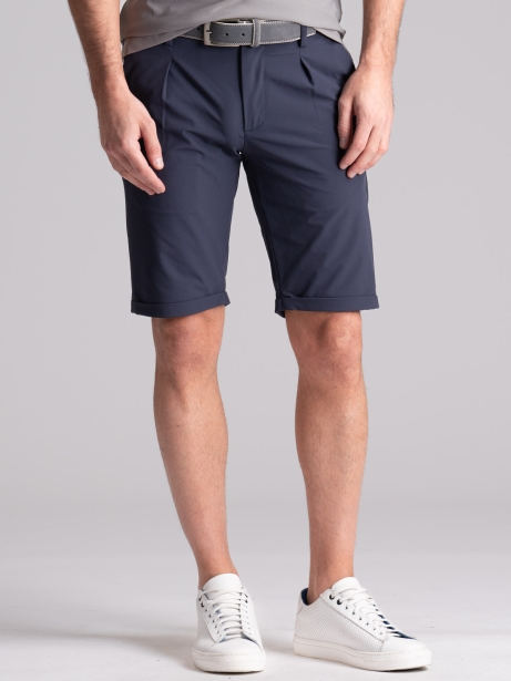 Bermudas TECNO de hombre con pinzas 2