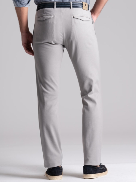 Pantalone uomo chino in tessuto armaturato old