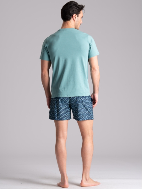 Camiseta de manga corta para hombre con inscripción