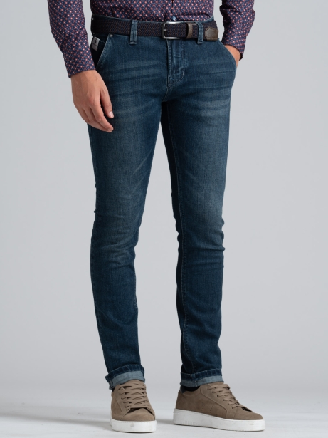 Jeans uomo tasca America lavaggio scuro