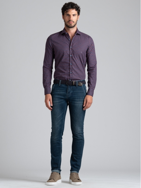 Vaqueros de hombre Pocket America lavado oscuro