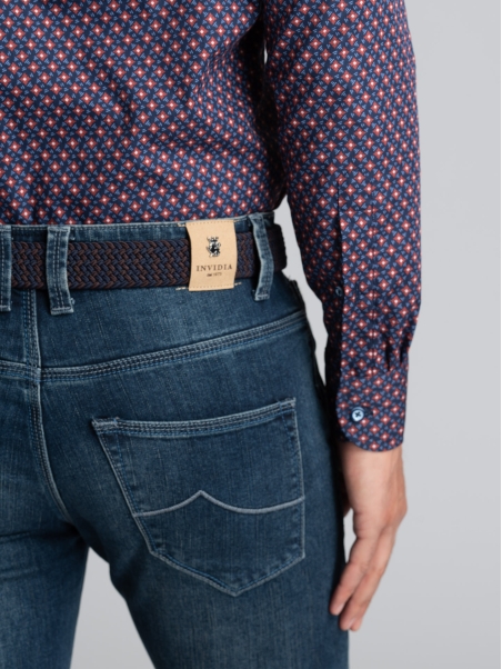 Vaqueros de hombre Pocket America lavado oscuro