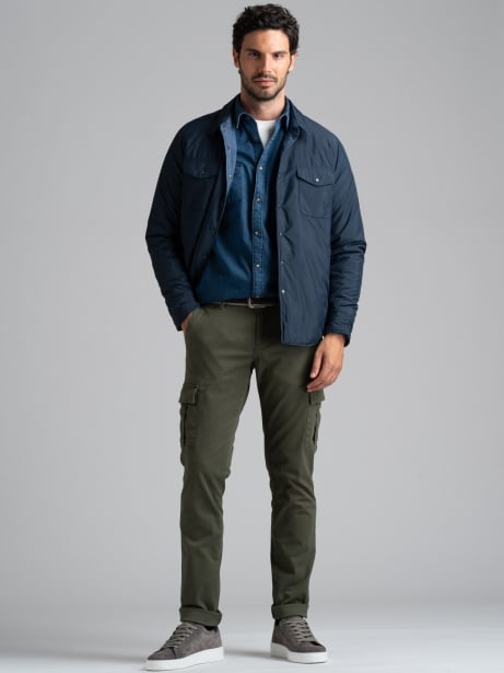 Chaqueta térmica reversible tipo camisa 2
