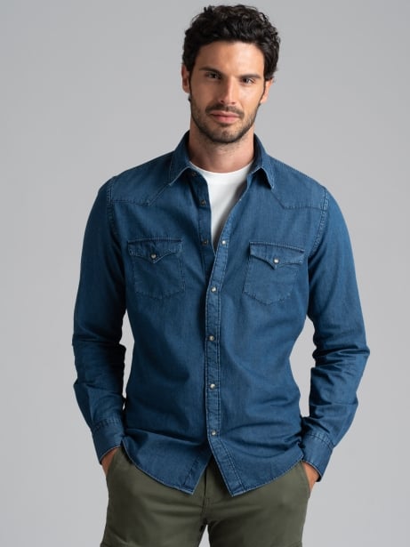 Camisa vaquera de hombre Texan 2