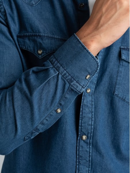 Camisa vaquera de hombre Texan