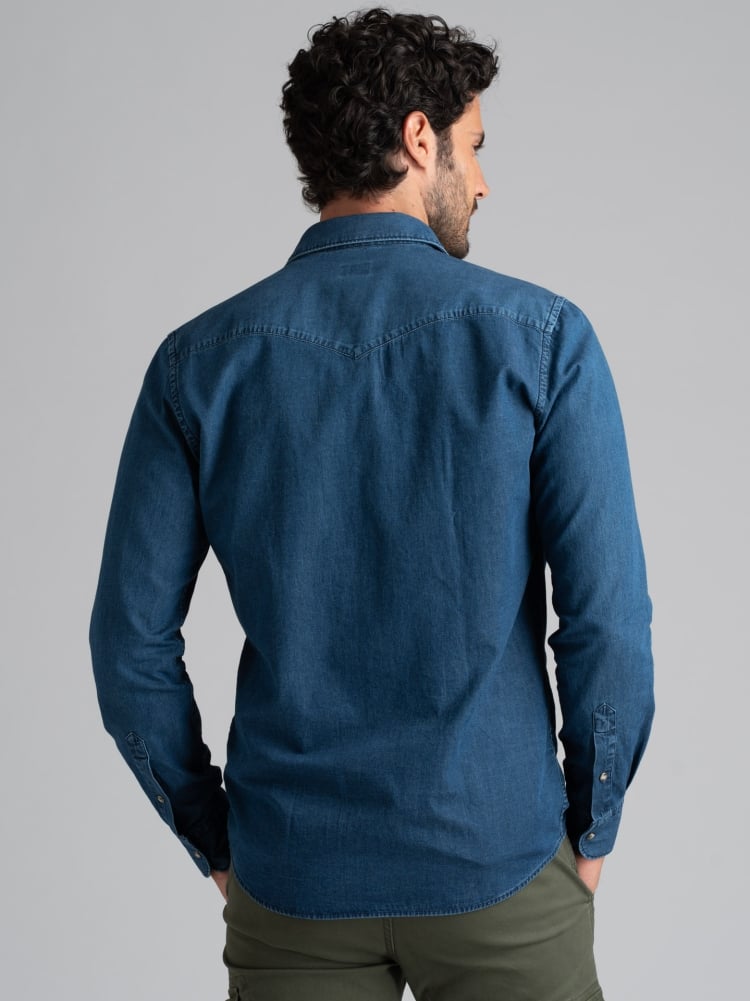 Camisa vaquera de hombre Texan