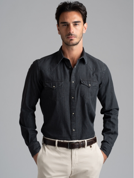 Camicia uomo jeans texana