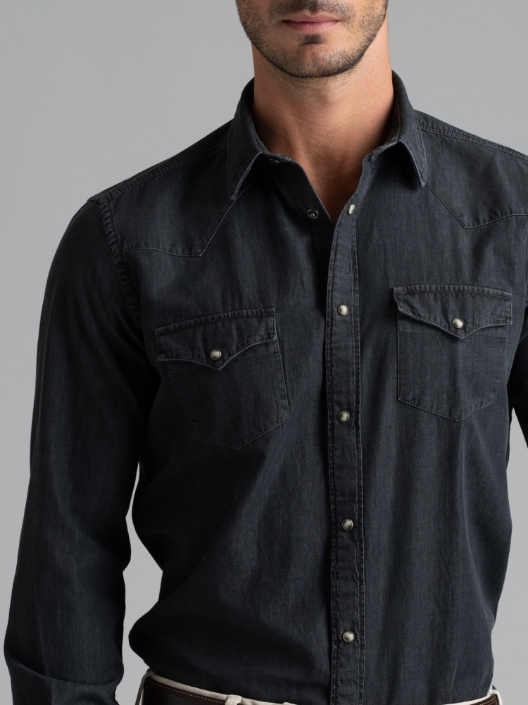 Camicia uomo jeans texana