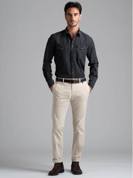 Camisa vaquera de hombre Texan