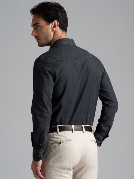 Camisa vaquera de hombre Texan