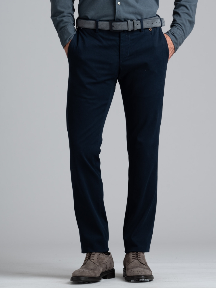 Pantalone uomo in tessuto Broken Twill mano calda